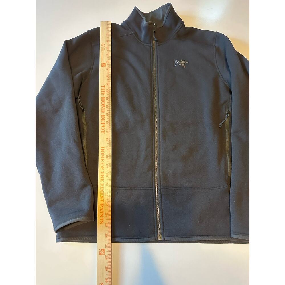 Arc'teryx Kyanite Lightweight Jacket Mens Large Black FullZip Long Sleeve Hiking - Picture 2 of 9